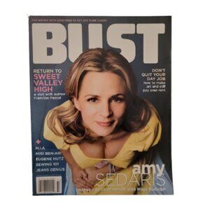 Bust Magazine Amy Sedaris Cover April May 2005